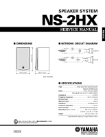 Yamaha NS-2-HX-Service-Manual